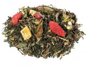 Tè bianco fragola e frutta tropicale